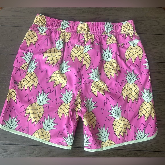 Sovereign Code Joyride Pineapple Swim Trunks In purple Size Large NWOT - Picture 5 of 6